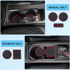 Full JKCOVER liner set installed on a Tacoma for complete interior protection.