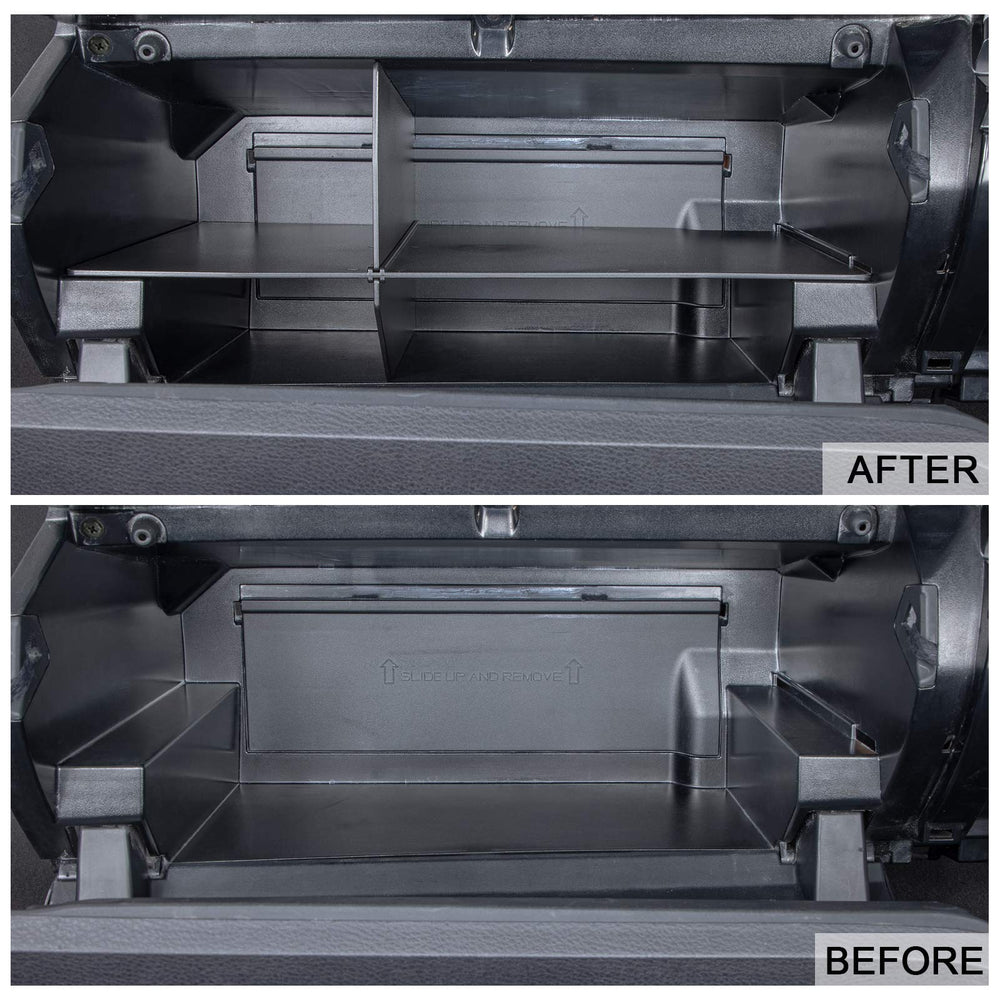 JKCOVER Tacoma organizer fits the glove box precisely, reducing clutter during commutes.