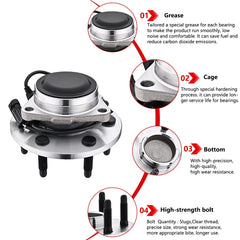 JLEO hub features precise tolerances for smooth rotation and reduced wear.