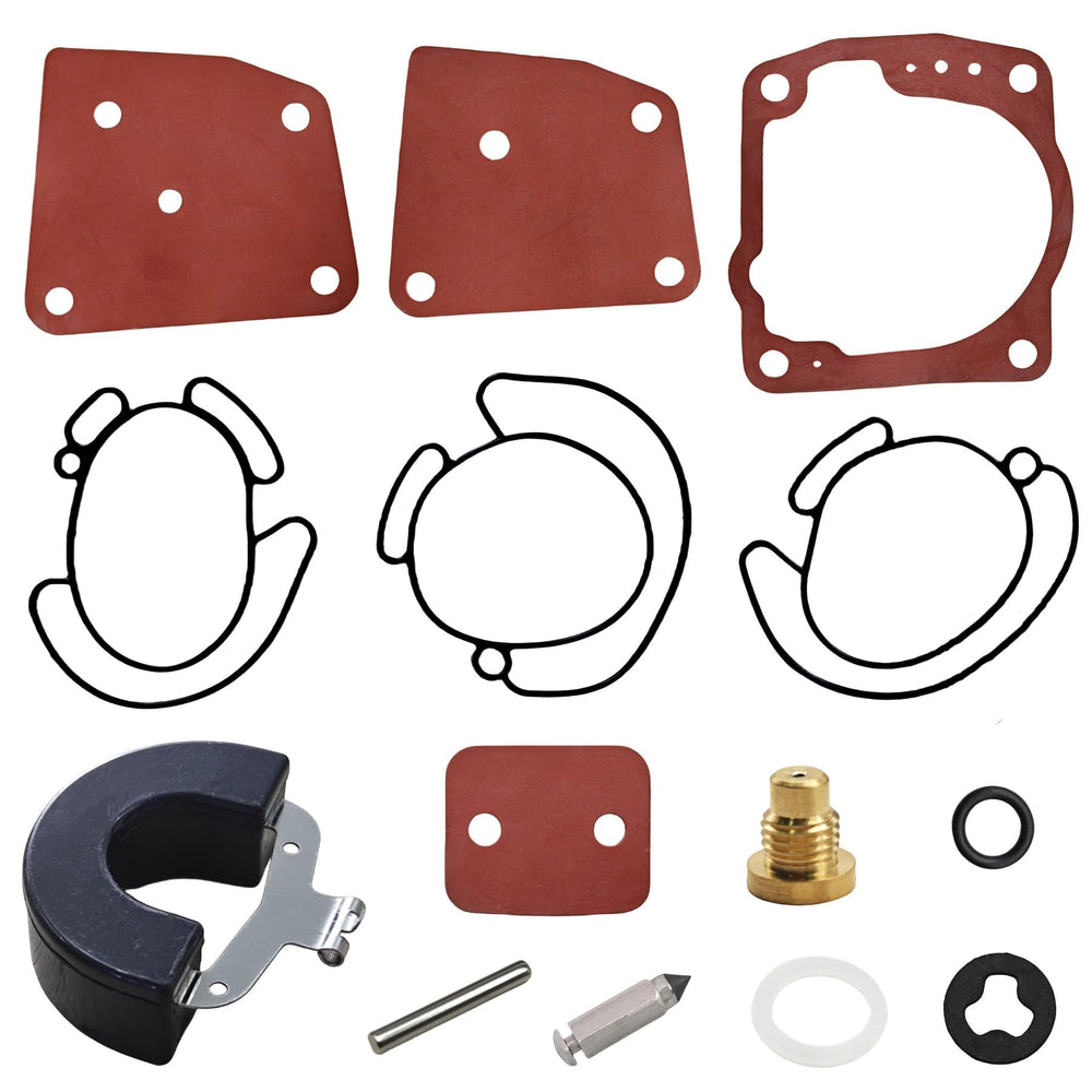 Gaskets and seals included for Johnson Evinrude OMC engines in the kit