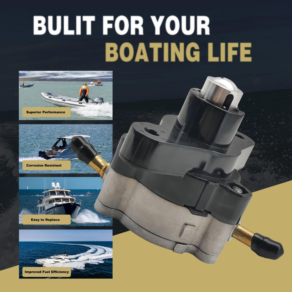 JLM Marine components laid out show robust construction for saltwater and UV exposure.