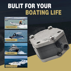 JLM MARINE outboard fuel pump improves steady fuel delivery on the water.