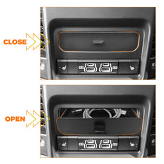 JLQP ABS plastic tray for Dodge Ram cubby offers durable storage