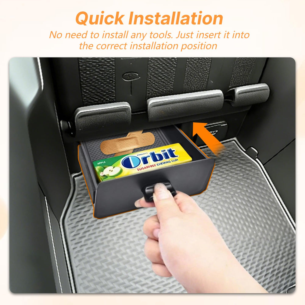 JLQP keeps small items within reach during drives.
