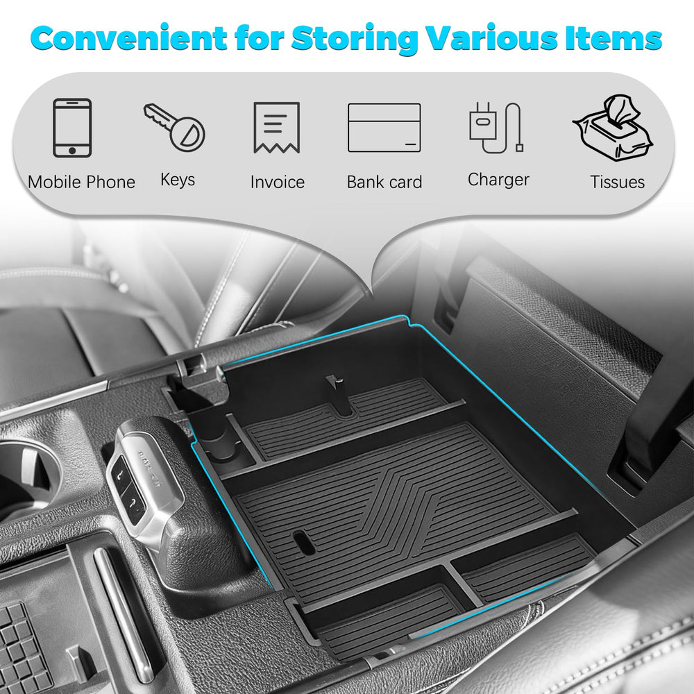 JLQP expedition non-slip rubber pads prevent items from shifting.