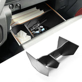 JLQP Frontier glove box organizer fits securely for a neat, accessible glove box.