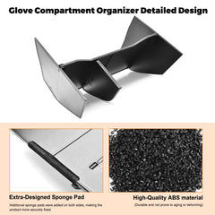 JLQP Frontier glove box owner manual pocket keeps essential docs within reach.