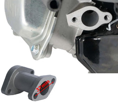 Close-up of the 19mm intake port on JMCHstore manifold