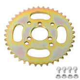 JMCHstore 40T rear sprocket with 3-hole mounting for Coleman mini bikes