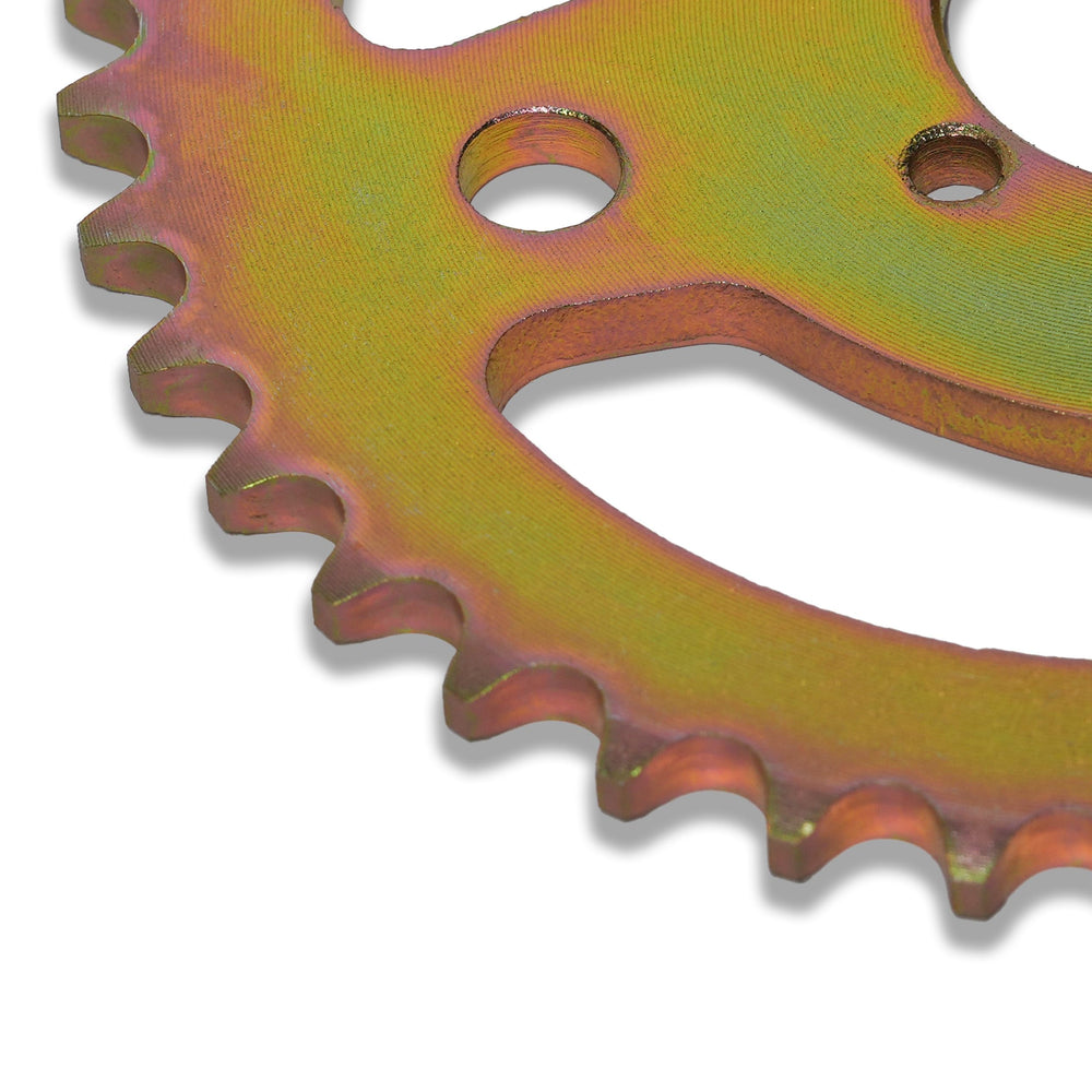 JMCHstore 40T sprocket in use on flat road highlights improved acceleration.