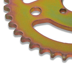 JMCHstore 40T sprocket in use on flat road highlights improved acceleration.