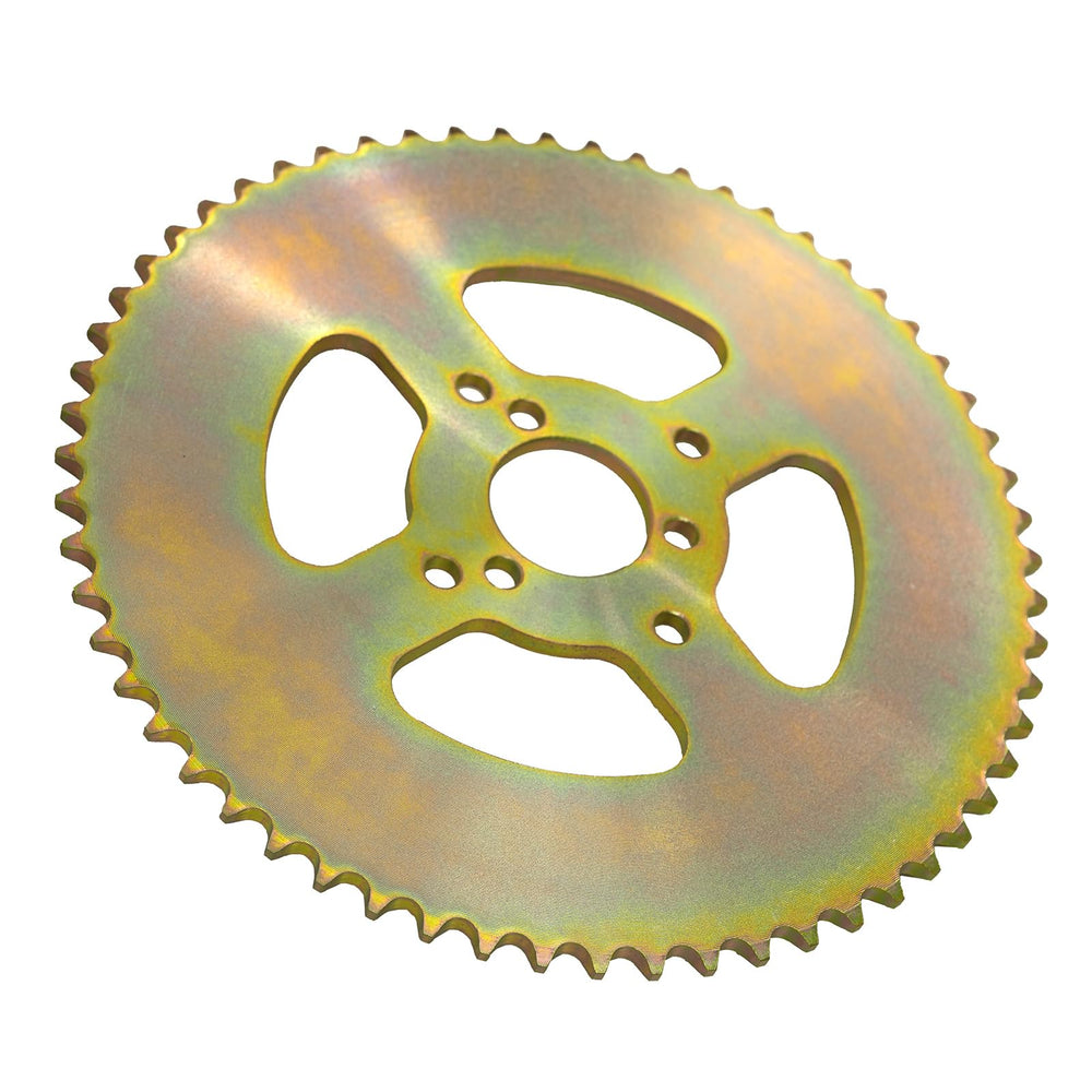 JMCHstore 60T sprocket on mini bike during test ride