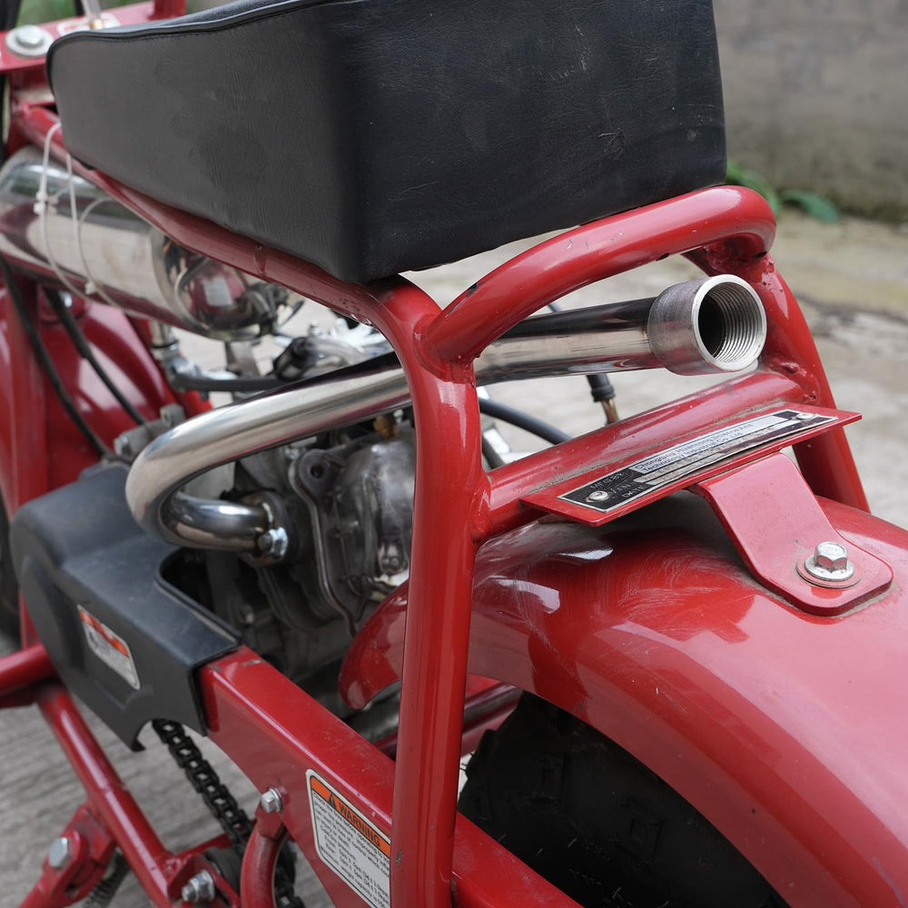 JMCHstore central long pipe for GPS Rascal 98 Lite mini bike highlights easy installation.