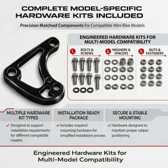 Compatible with Motovox MBX10, MM80, FRP GMB100, and Coleman CT100U CC100X