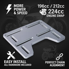 JMCHstore frame clearance optimized to prevent component interference