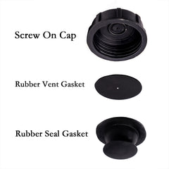 JMCHstore rubber vent gasket for cap, enhances seal and reduces fuel leakage risk.