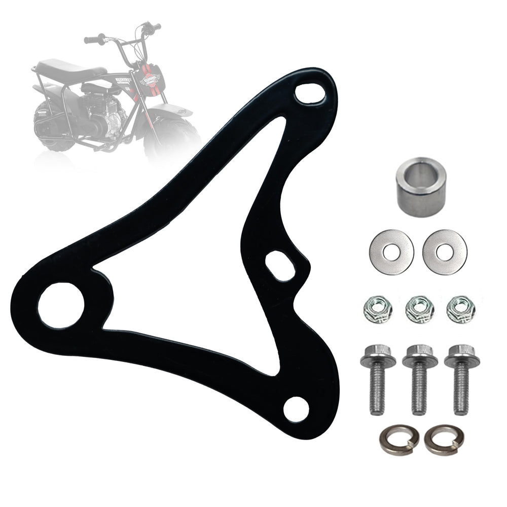 JMCHstore hydraulic brake bracket mounted on Monster MM-B80 showing improved control