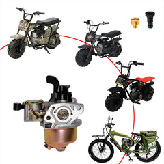 JMCHstore carburetor large low-speed jet for improved idle control