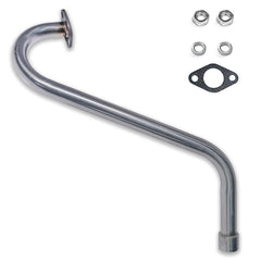 JMCHstore Right Long Pipe on Coleman B200R side view highlighting upgrade