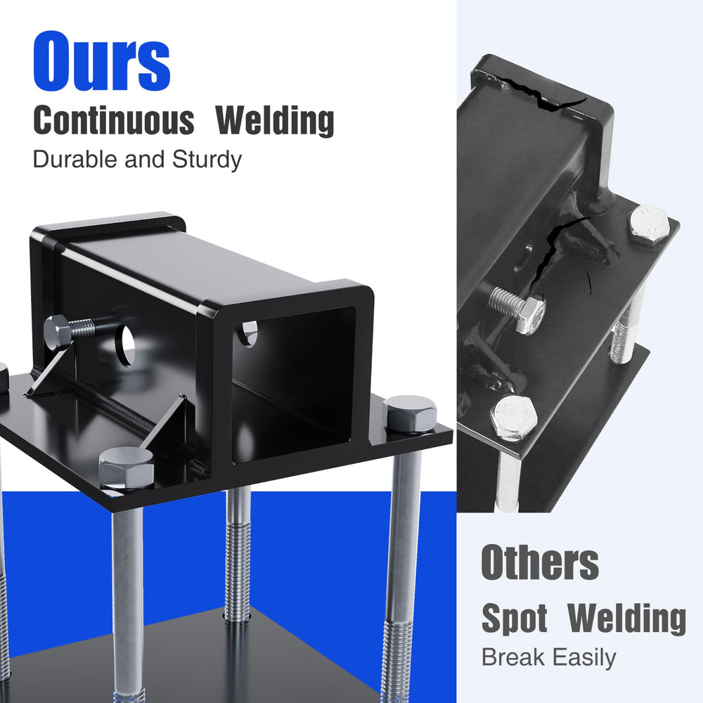 JMTAAT adapter with durable powder-coated finish resists rust and weather exposure.