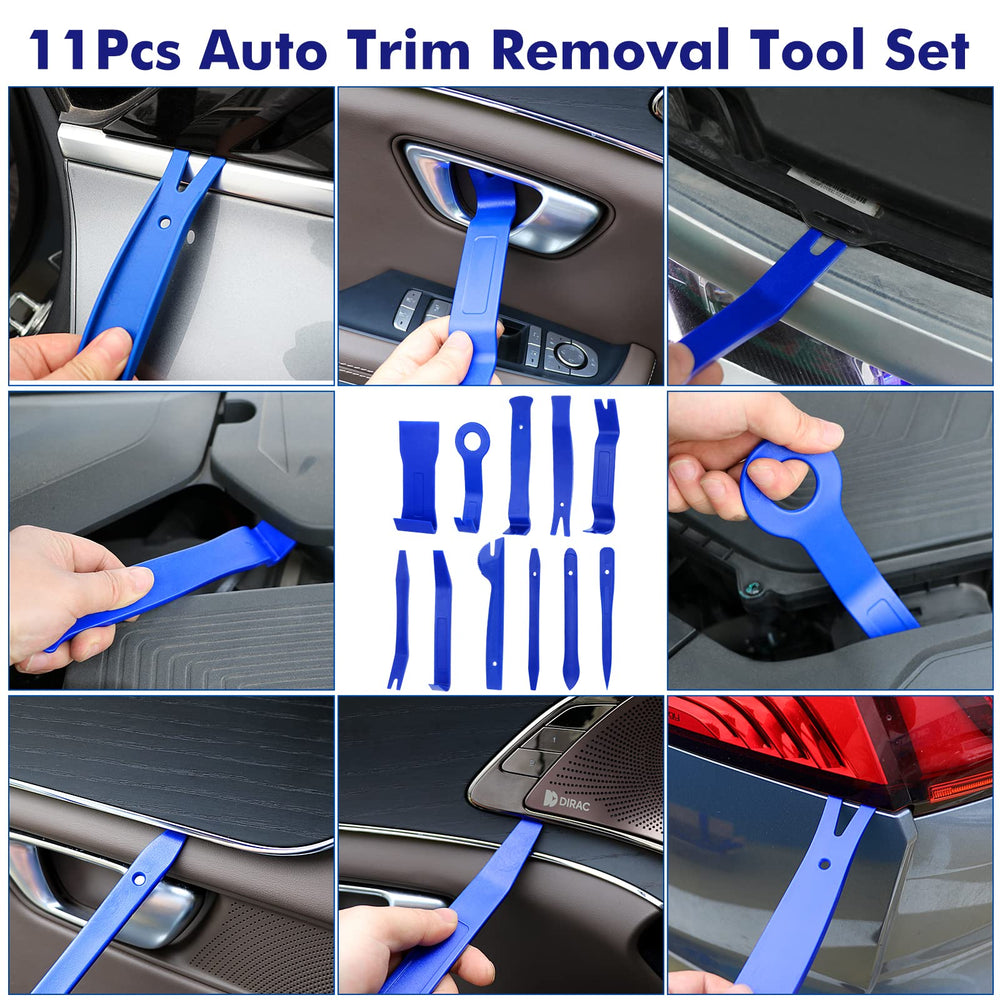 JNLK 120pcs fasteners clips kit helps replace bumper and door clips easily.