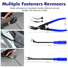 JNLK Ergonomic trim tools with nylon handles reduce hand fatigue.