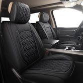 JOJOBAY Dodge Ram front left seat cover, durable PU leather protection.