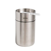 JOCHA car ashtray lid closeup, smell-proof design for cleaner in-car air