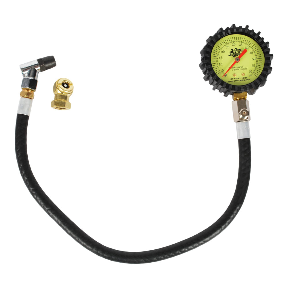 Joes Racing 32307 air bleed button allows precise pressure adjustments.