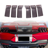 Jogon tail light lamp guard trim for Ford Mustang GT S650 protects lenses while boosting style.