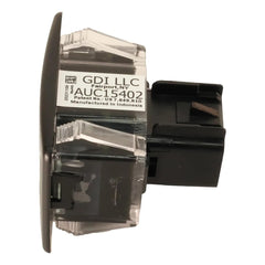 John Deere AUC15402 hour meter side view with slim profile