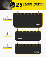 Joiify size L fender covers fit SUVs and light trucks for full front-end coverage