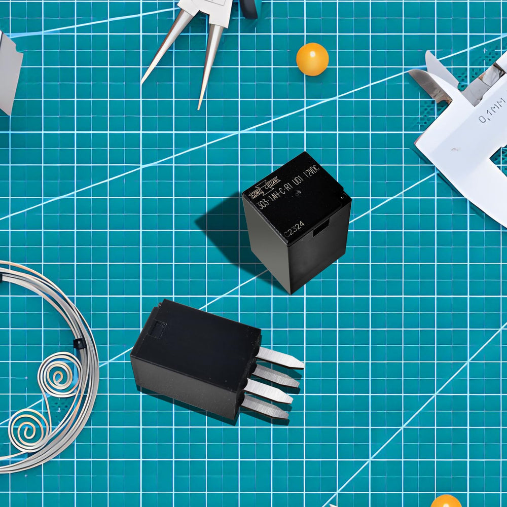 JOINAP ultra micro ISO relay rating label for 20A applications.