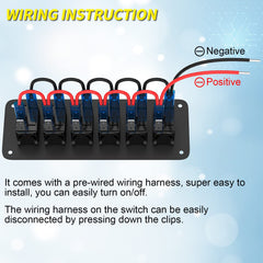 Joinfworld aluminum panel with ABS/PC switches for durability