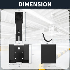Joinfworld garage-friendly design simplifies mounting in any space.