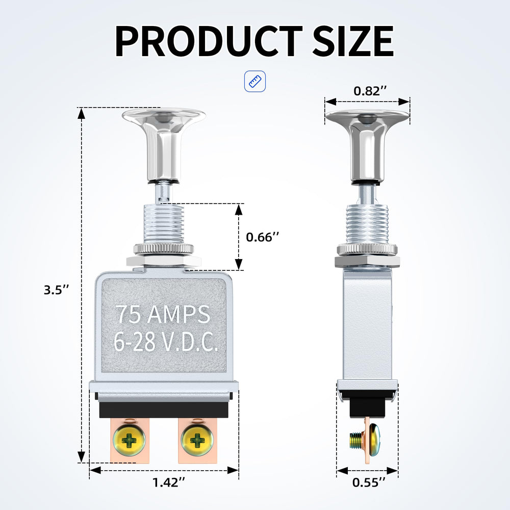 Joinfworld switch with copper terminals for secure wiring.