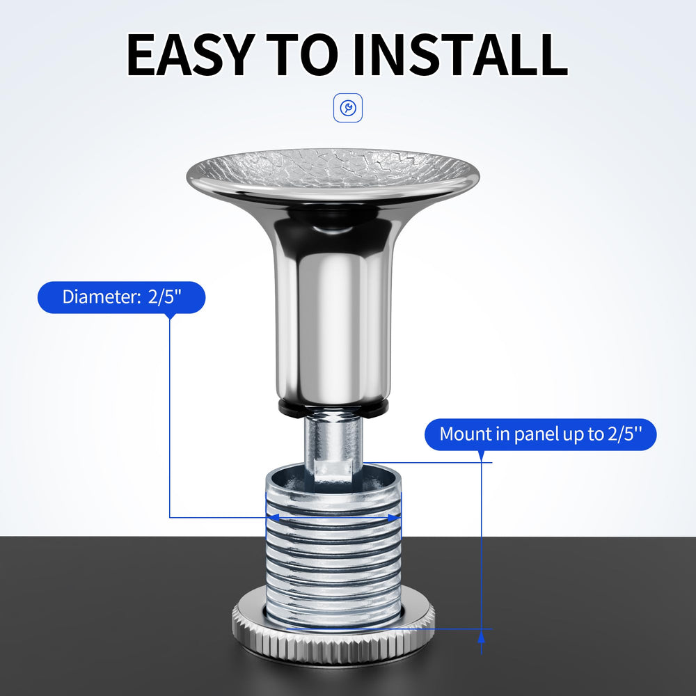Included spade connectors aid clean, easy wiring with Joinfworld switch.