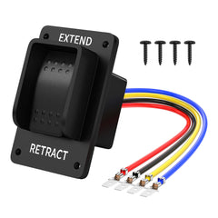 Joinfworld reverse polarity switch front view, rugged waterproof marine design for reliable power control.