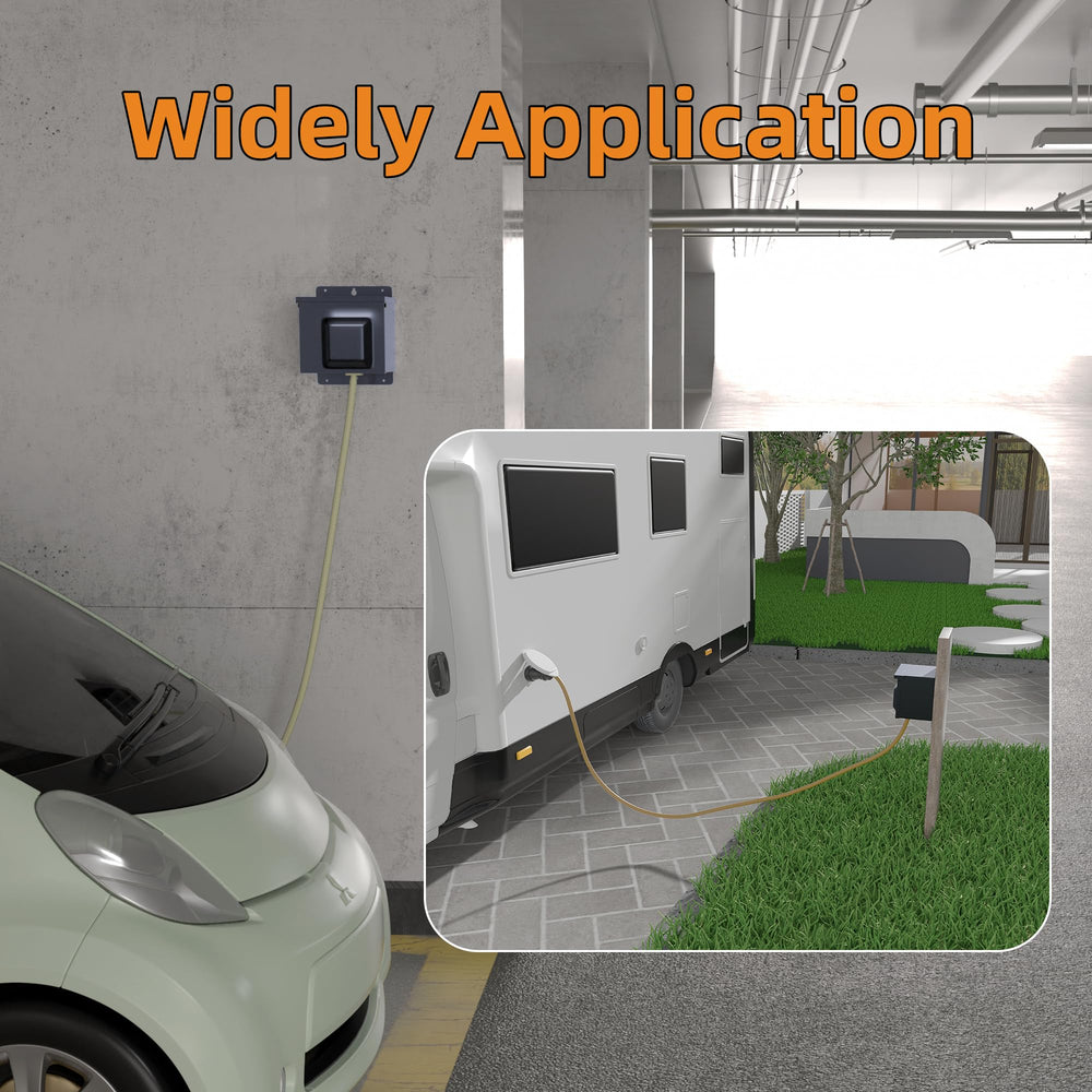 Joinfworld RV power box installed outdoors for reliable campsite connections