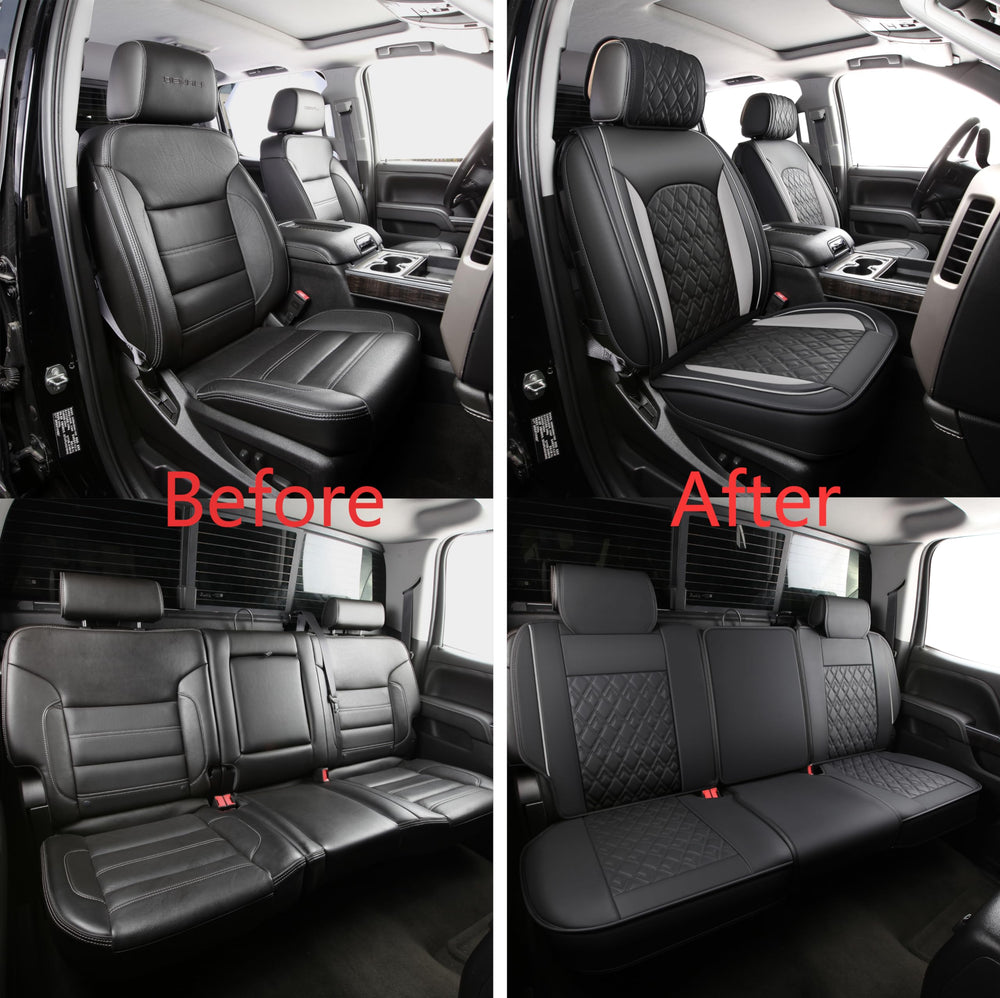 JOJOBAY GMC Sierra diverse trim-fit offers secure, snug seat coverage.
