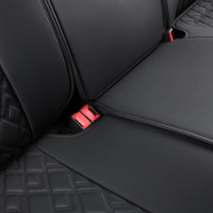 JOJOBAY durable PU leather helps protect seats while preserving a soft feel.