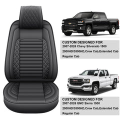 JOJOBAY 3D embroidery and precise stitching enhance the Silverado interior.