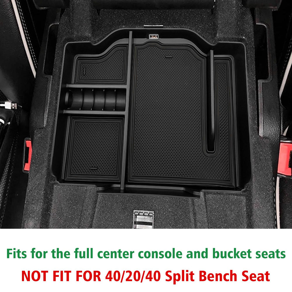 JOJOMARK organizer tray with liner prevents sliding in RAM console