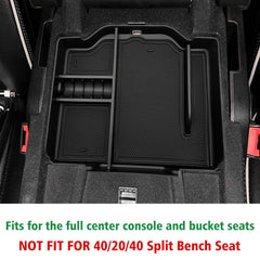 JOJOMARK organizer tray with liner prevents sliding in RAM console