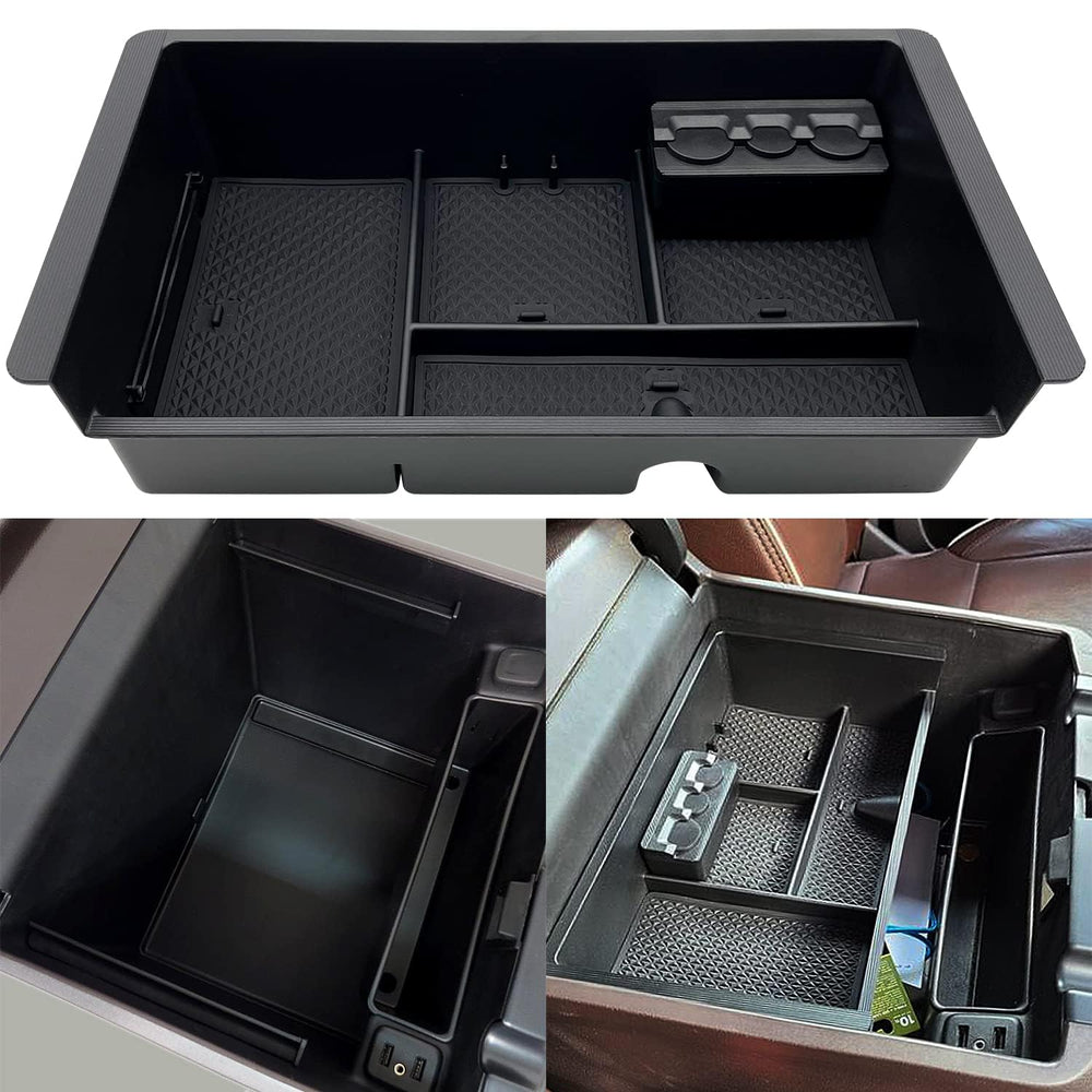 JOJOMARK center-console organizer tray offers a precise snug fit for GMC Yukon and Sierra.
