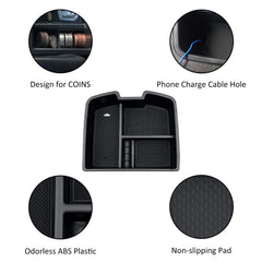 JOJOMARK center console organizer installs directly with no modification required.