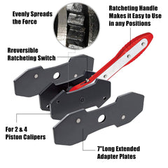 Disc brake application not drum; JOJOY LUX tool suited for contemporary calipers