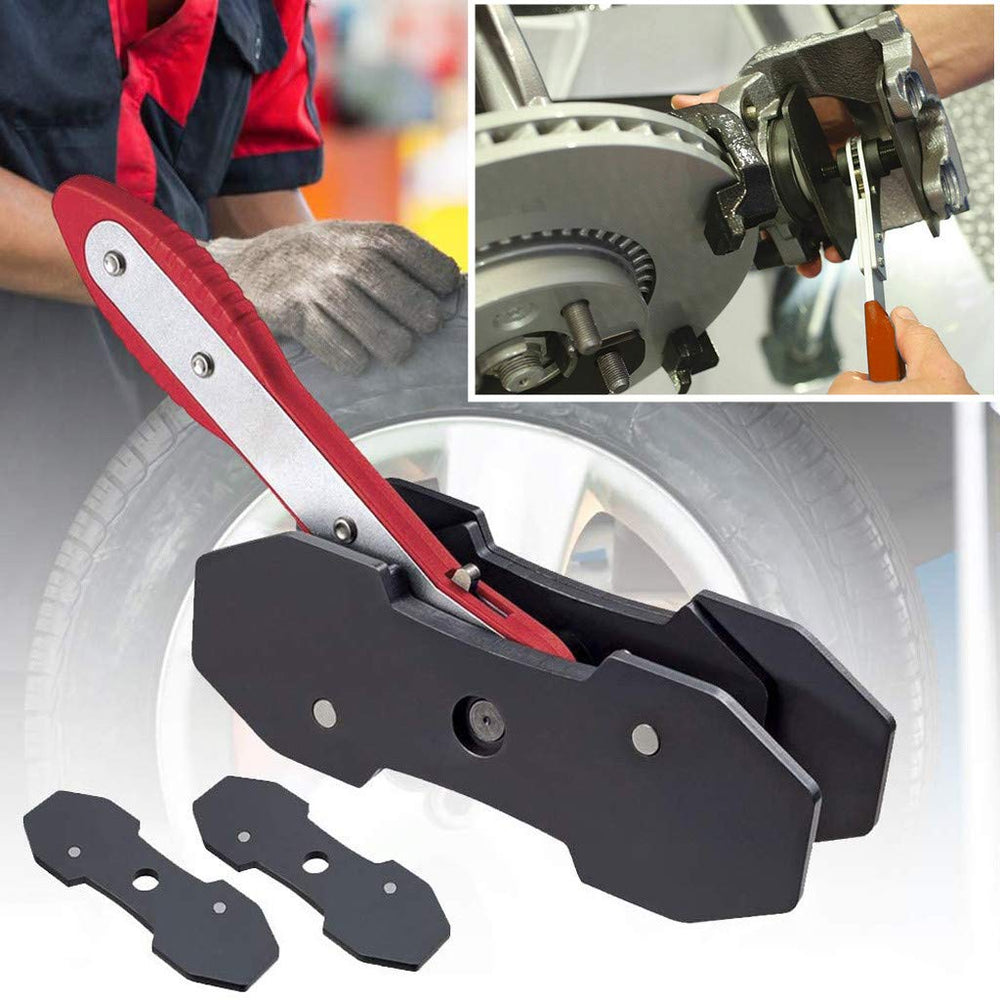 Red cushioned lever handle on JOJOY LUX spreader for comfortable grip