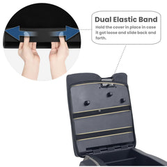 JOJOY LUX soft cushioned surface enhances comfort during long drives.