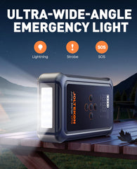 Joltekon smart display and emergency light for visibility and status at a glance